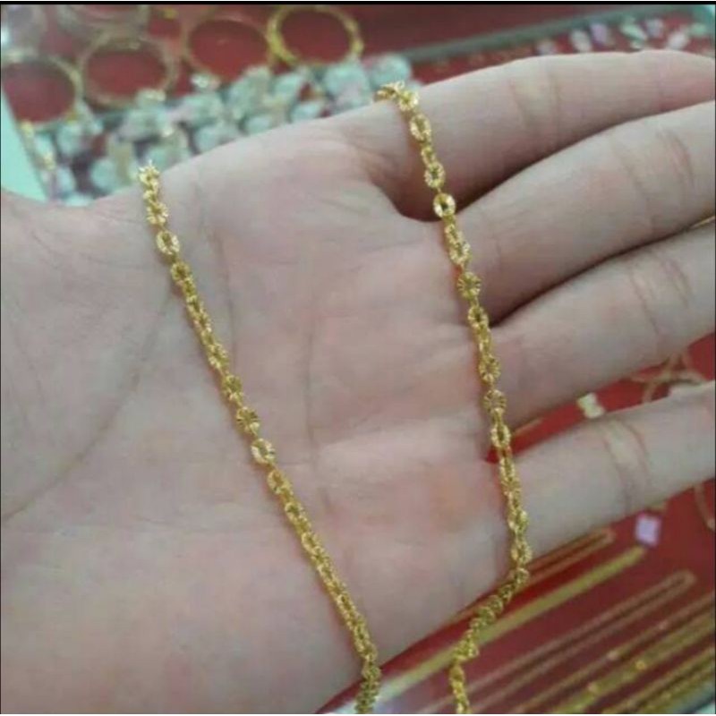 kalung emas rantai