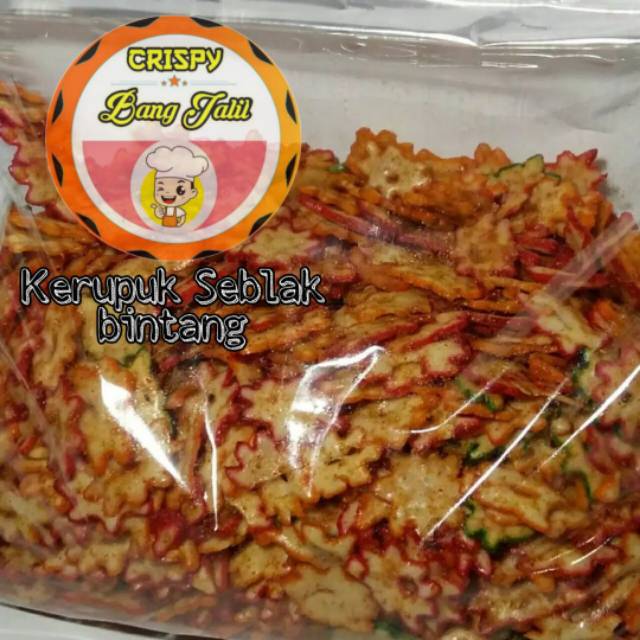 

Kerupuk seblak Bintang 1KG