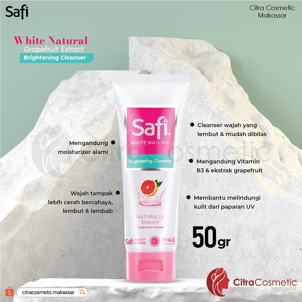 Safi White Natural Grapefruit Extract Series Brightening Cleanser | Brightening Cream