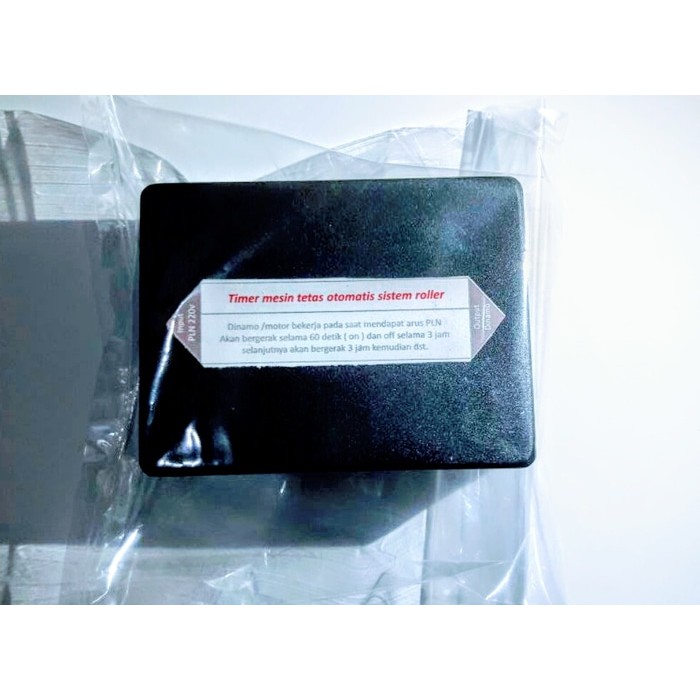 timer otomatis mesin tetas sistem roller