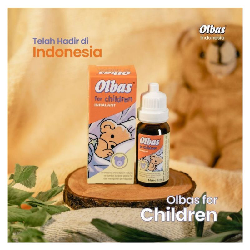 Olbas for Children Minyak Inhalant Dekongestan Bayi dan Anak 12ml