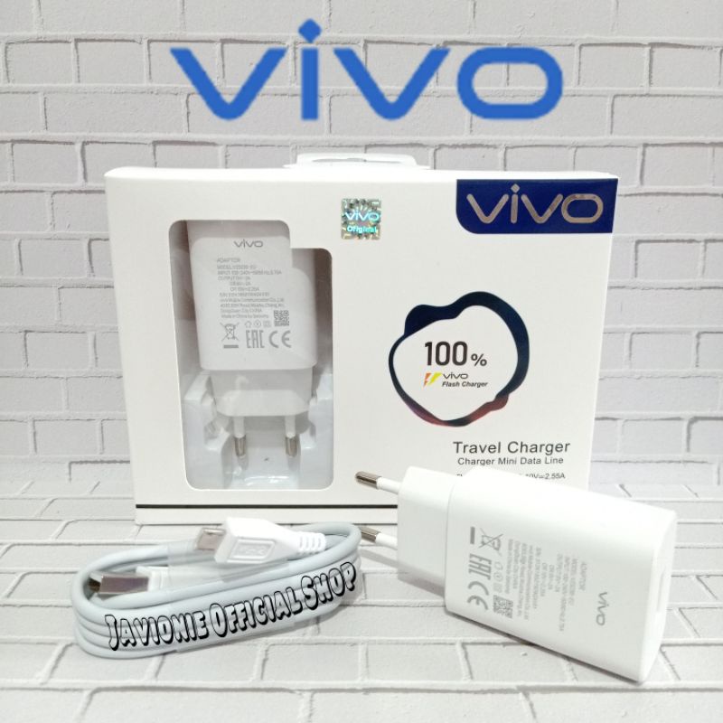 Charger Casan Carger Cas VIVO ORIGINAL MICRO USB 100% Fast Charging 9V 2A 18W