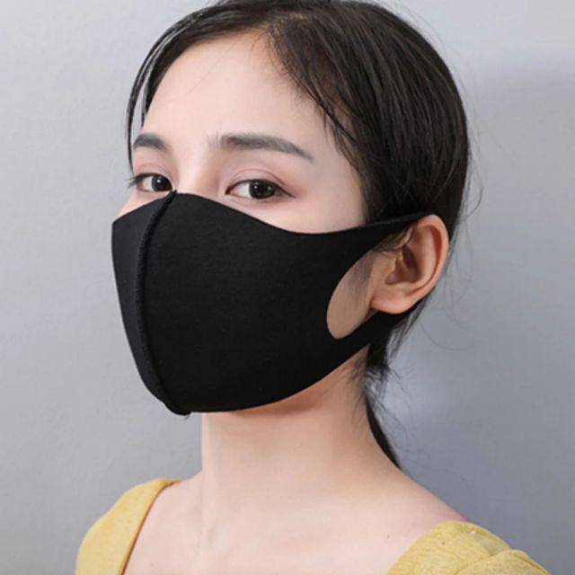 Masker non medis bahan scuba dan elastis