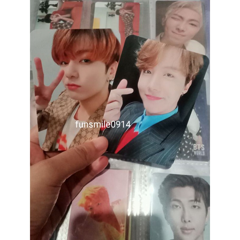 OFFICIAL PC Photocard ARMY BOMB SE Jungkook J-hope BTS