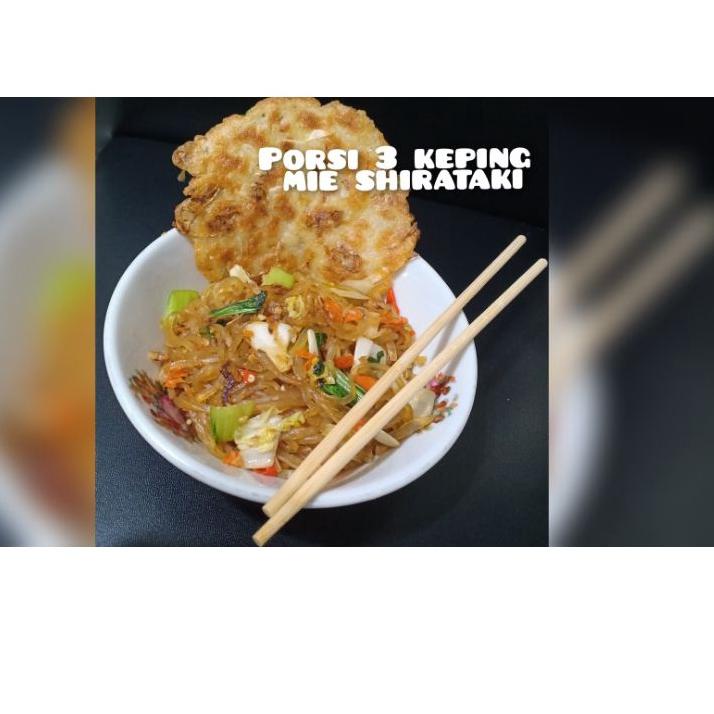 

Best! Mie shirataki kering dry shirataki 10 keping 250gr .