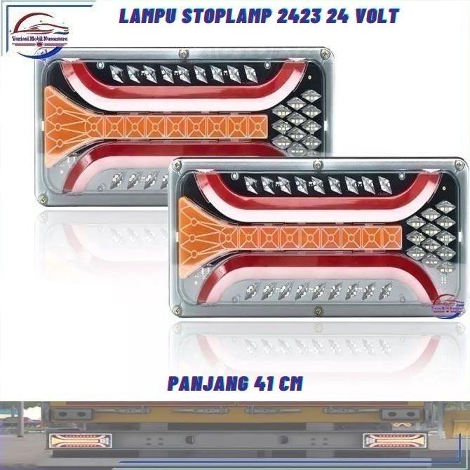 Lampu Stop Lamp Stoplamp Rem Sen Belakang Variasi Mobil Truk 24 Volt