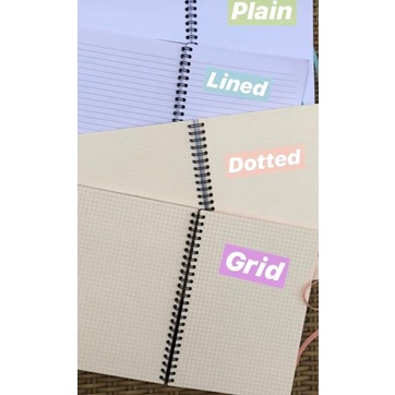 

[KODE PRODUK DCRHO9694] Tambahan 50 Lembar Kertas Polos/Bergaris/Dotted/Grid Buku Tulis A4 & A5 & B5 Writescape