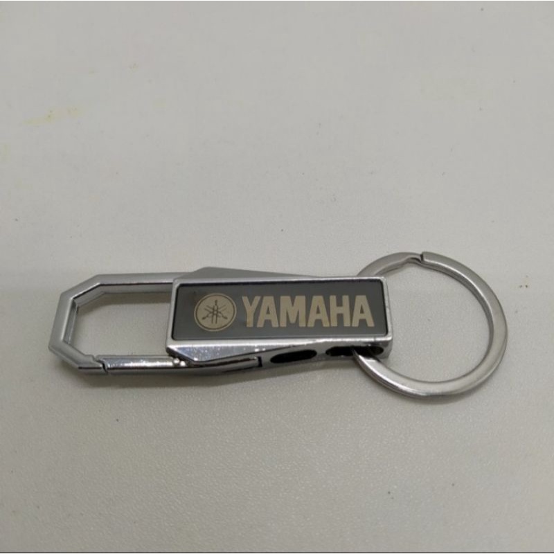 Gantungan kunci keyless Logo Yamaha stainless