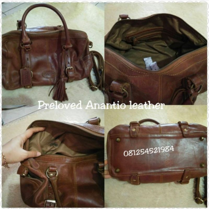 PL Anantio leather Bag like New Ori