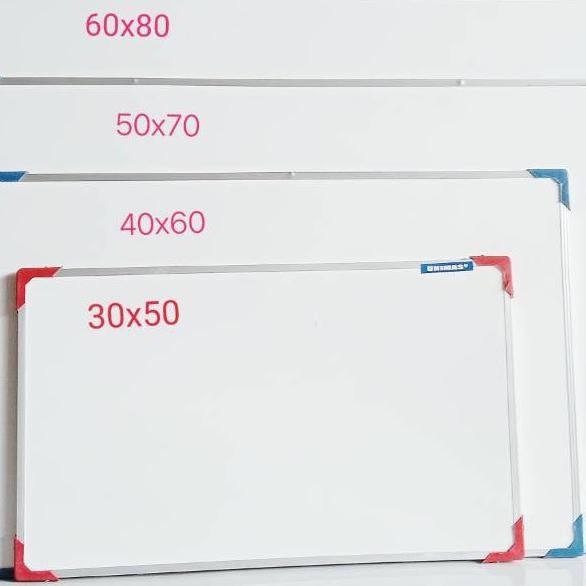 

Harga Termurah 88AAU 40x60 Whiteboard papan tulis biasa dan MAGNET Z Big Sale
