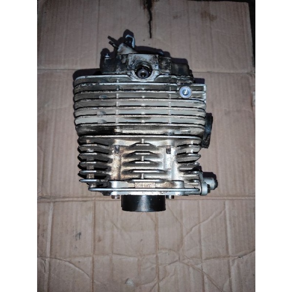 Blok Cylinder Head Blok Seher Thunder 125 Fullset Mulus Original Copotan