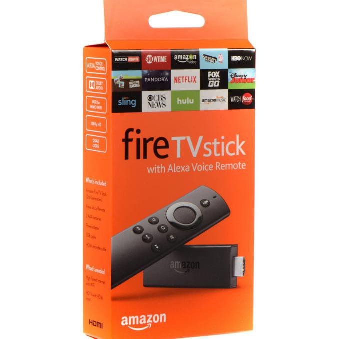 Ready&Siapkirim Amazon Fire Tv Stick Alexa Voice Remote Hdmi Steaming Media