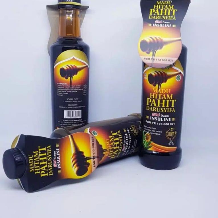 

Baru Restok /16n> Madu Hitam Pahit Insulin Darusyifa - Madu Propolis Plus Sambiloto - Madu Habbats Plus Insuline Asli