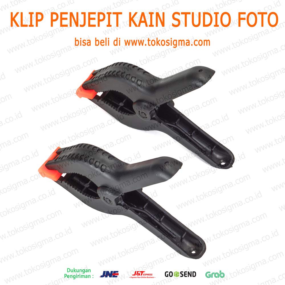 3pcs Clip jepitan Kain Studio Foto - Klip backdrop background Photo Studio