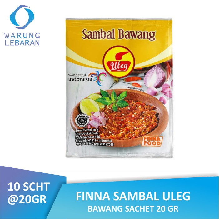 

[PL13] Finna Sambal Uleg Bawang Sachet (10 x 20gr)