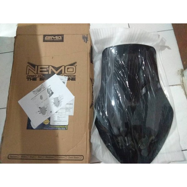 Visor Windshield Nmax Tinggi NEMO / Pelindung Angin Nmax / Bodypart Nmax / Aksesoris Nmax / Sparepat