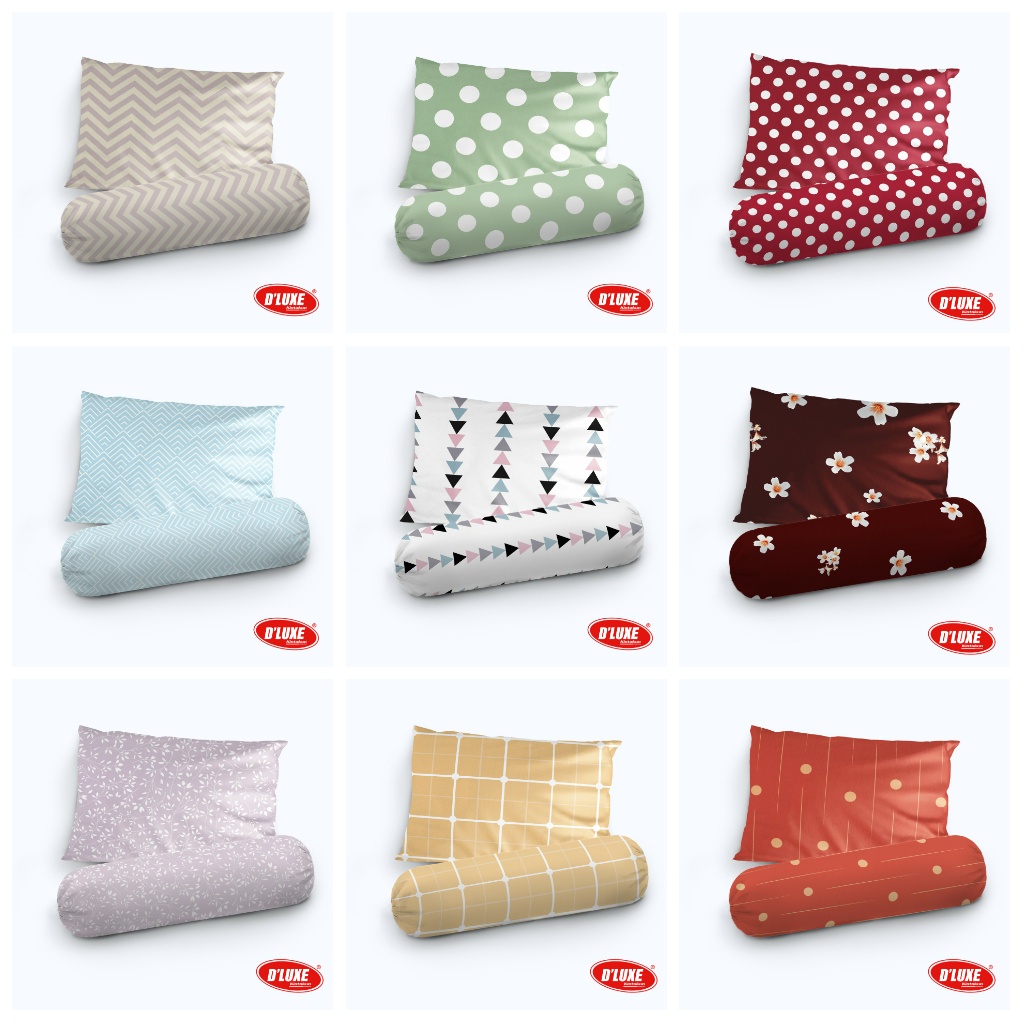 Home-Klik Kintakun D'Luxe Sarung Bantal + Sarung Guling - Random