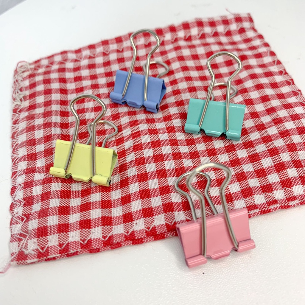 

CLIP BINDER DELI KLIP KERTAS PENJEPIT UNIK LUCU BERKUALITAS