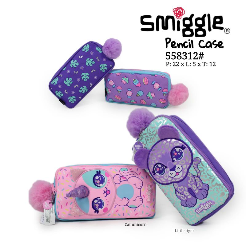 SMIGGLE Best Budz Character Pocket Pencil Case