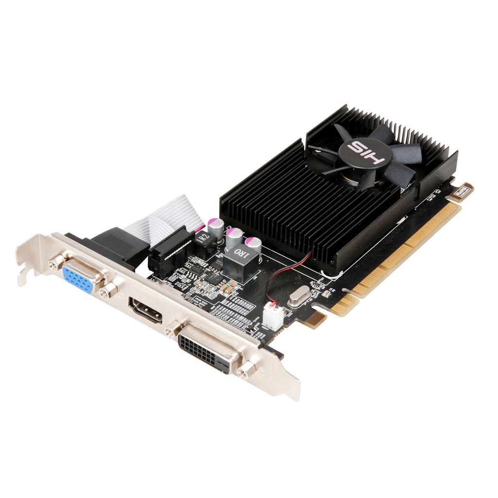 HIS 5450 VGA Card 1GB DDR3 64bit Fan