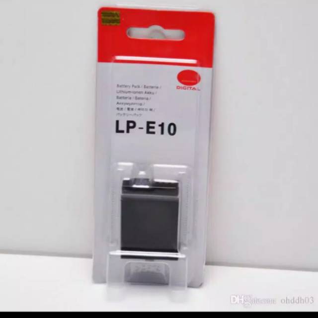 Batre kamera canon eos 3000D