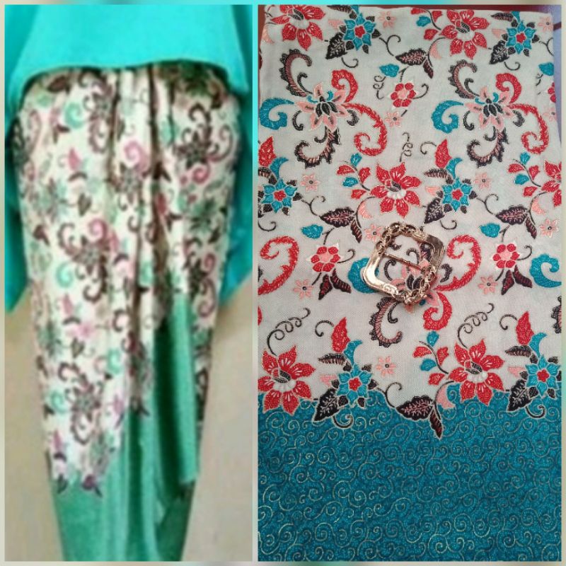 COD PREMIUM ROK LILIT/SERUT BATIK BAWAHAN BATIK rok lilit murah rok batik murah grosir BAWAHAN KEBAYA-BUNGA TOSCA
