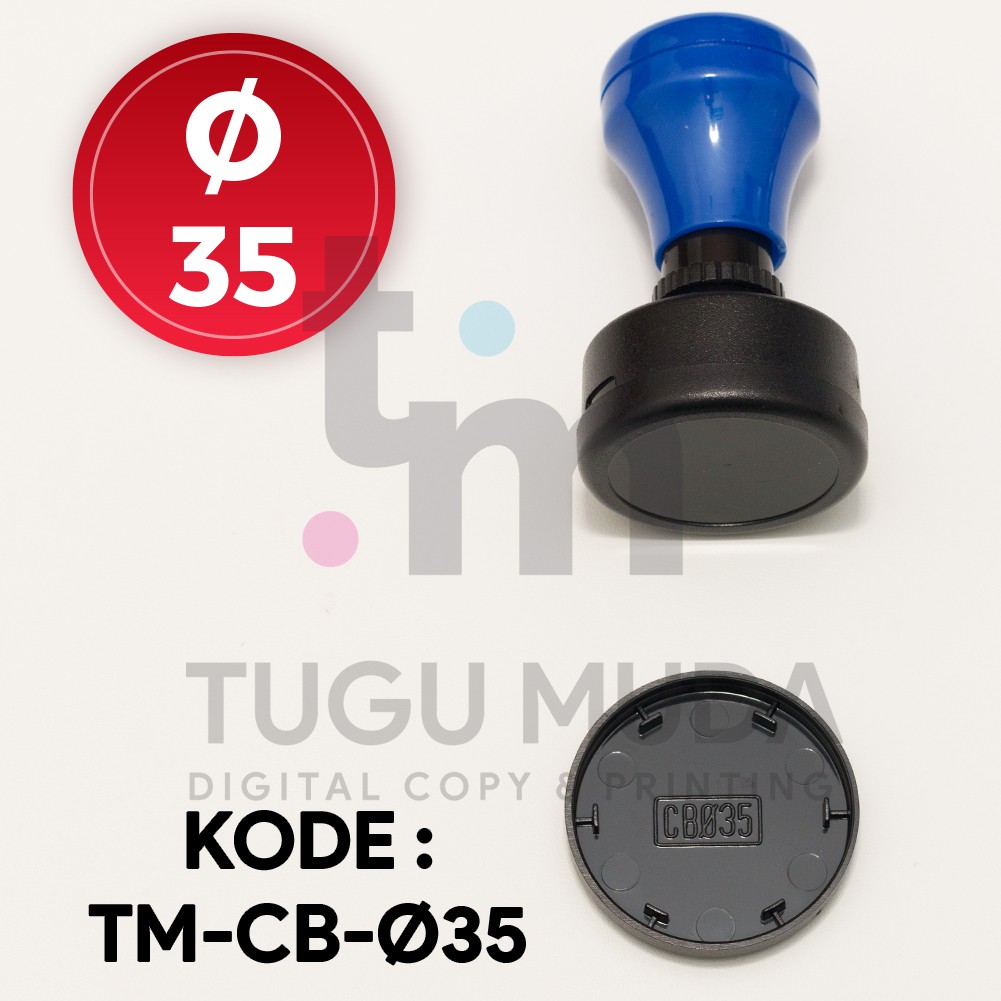

Gagang Stempel Flash BULAT/LINGKARAN D35 ( D 35 mm) - TM-CB-DIAMETER 35