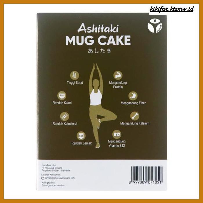 

Redwop-Gnikab- Ashitaki - Mug Cake Cokelat - Bebas Gluten - Tepung Kue - Jagapati -Hallall.