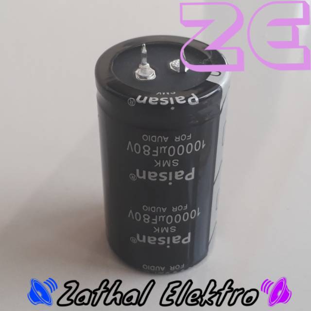 Elco Paisan 10000uf 80V