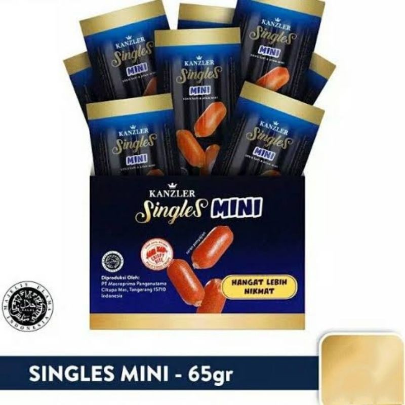

Sosis Kanzler Singles 65gr