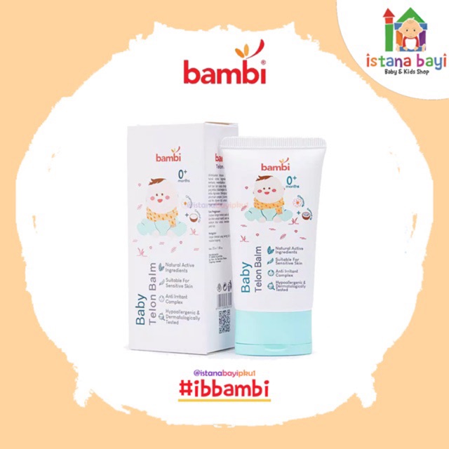 Bambi Telon Balm/Telon krim - Minyak telon