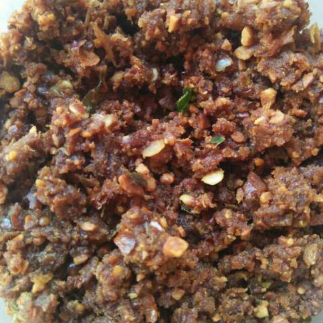 

Sambal kacang / sambel pecel / kacang gambrengan homemade