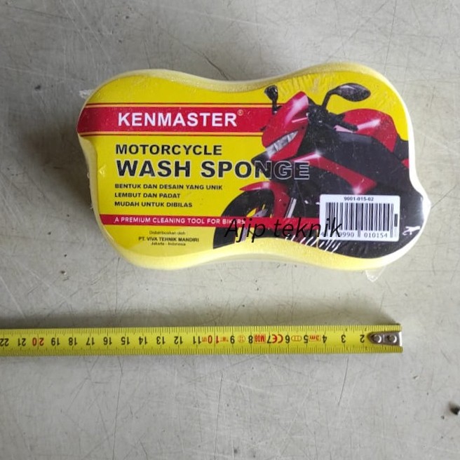 Kenmaster motorcycle wash sponge motor spons cuci motor mobil