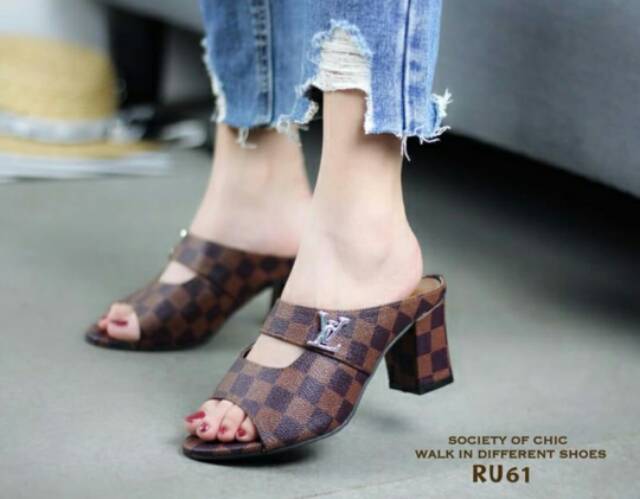 ABBUSHOES JM 03-hak tahu catur wanita 7cm