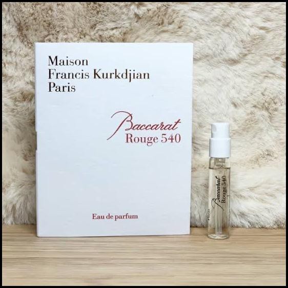 Mfk Vial 2Ml Baccarat Rouge Ala Rose Oud Silk Gentle Fluidity Aqua - Baccarat Edp