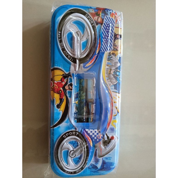 TEPAK set / TEMPAT PENSIL BT21/BTS, FREE ISINYA, LUCU-Set cowok