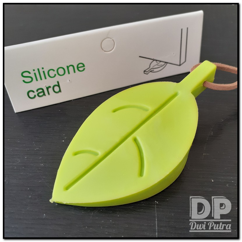 PENAHAN PINTU / DOOR STOPPER / KARET SILICONE MOTIF BENTUK DAUN / PENGGANJAL PINTU GANJEL GANJAL