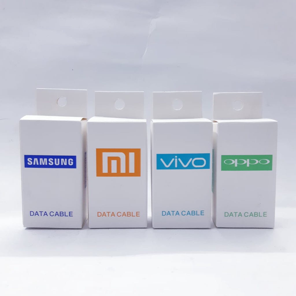 Kabel Micro Type C Branded Samsung Redmi Oppo Vivo Kabel Data