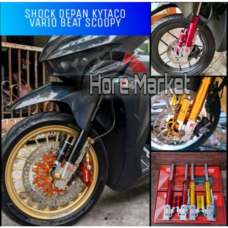 USD KTC VARIO 125 VARIO 150 BEAT FI KARBU SCOOPY SHOCK DEPAN KYTACO UPSIDE DOWN