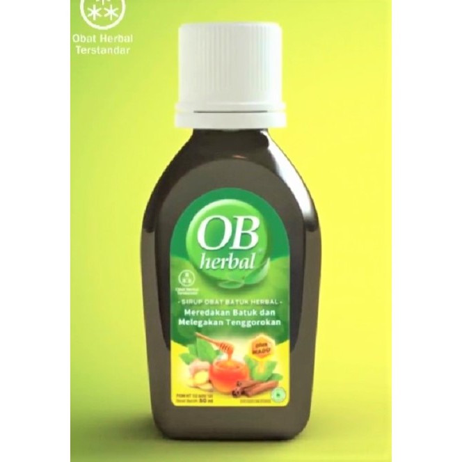 Ob Obh Herbal 60 Ml Obat Batuk Herbal Berstandar Shopee Indonesia