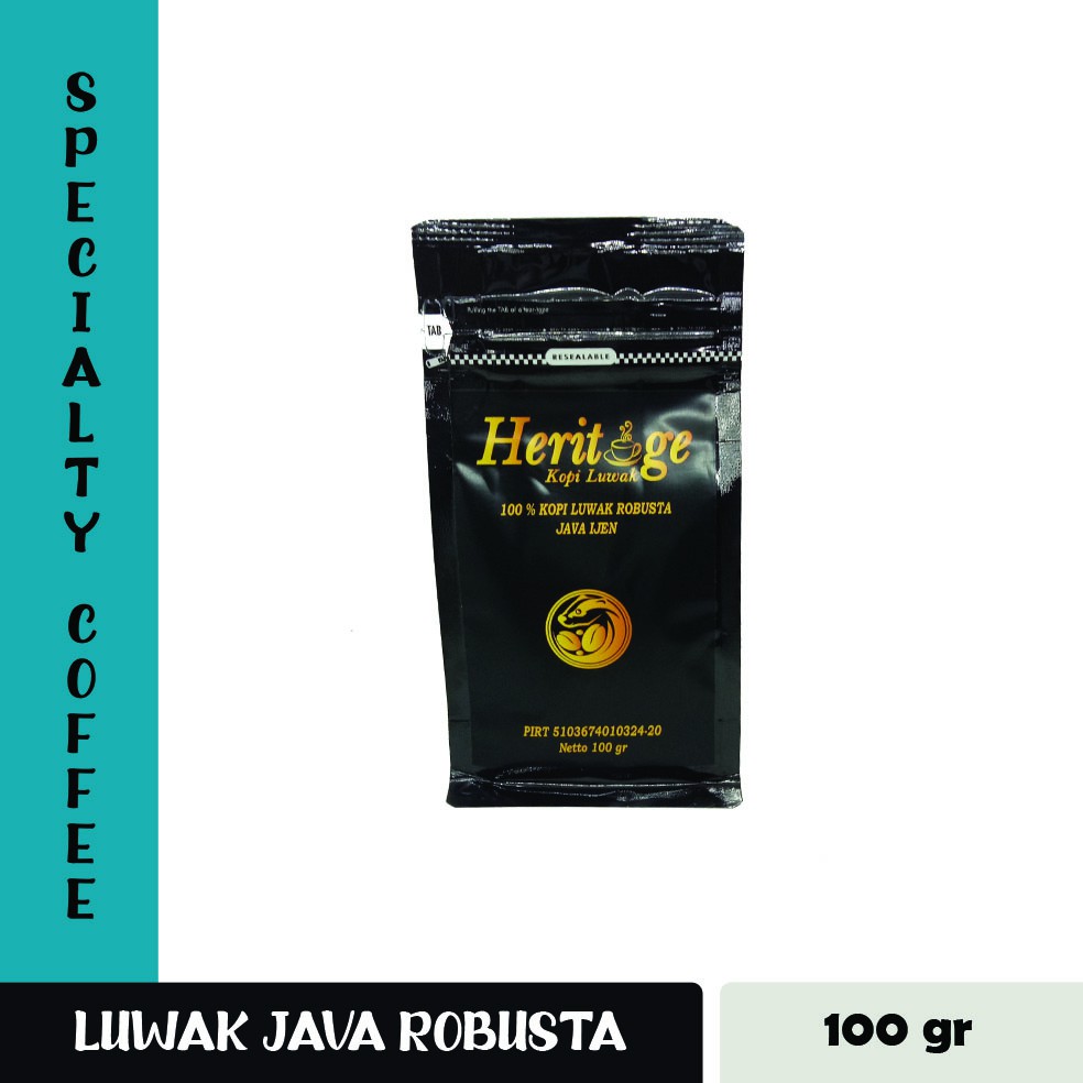 Kopi Luwak Asli Robusta Ijen 100 gr