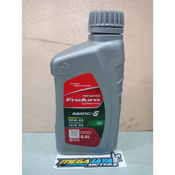 OLI MESIN MOTOR MATIC ENDURO MATIC G 800 ML