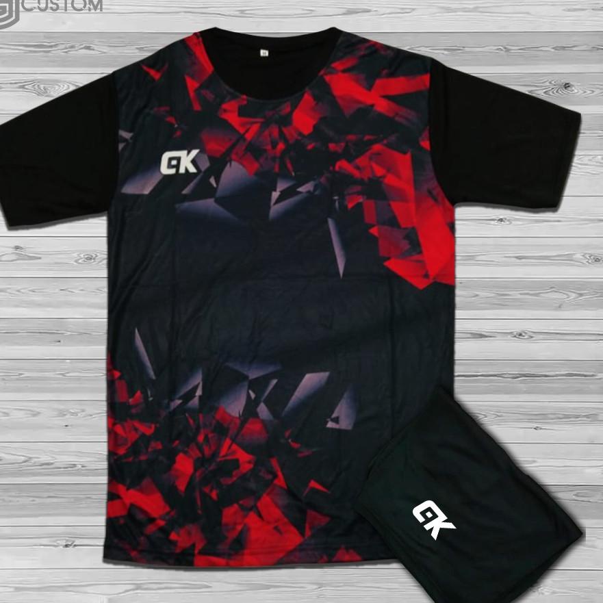 ❂ Kaos olahraga/Jersey bola/baju trainning /kostum olahraga/futsal/bulutangkis/voli/ KAOS TEAM ◌