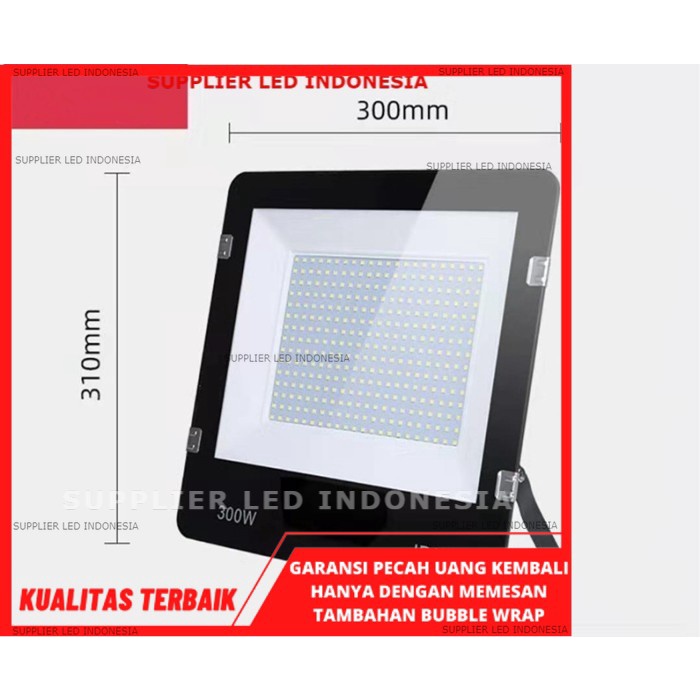 LAMPU SOROT 300 WATT LED 300WATT / LAMPU TEMBAK LED 300W / LED FLOODLIGHT SMD OUTDOOR 300 W