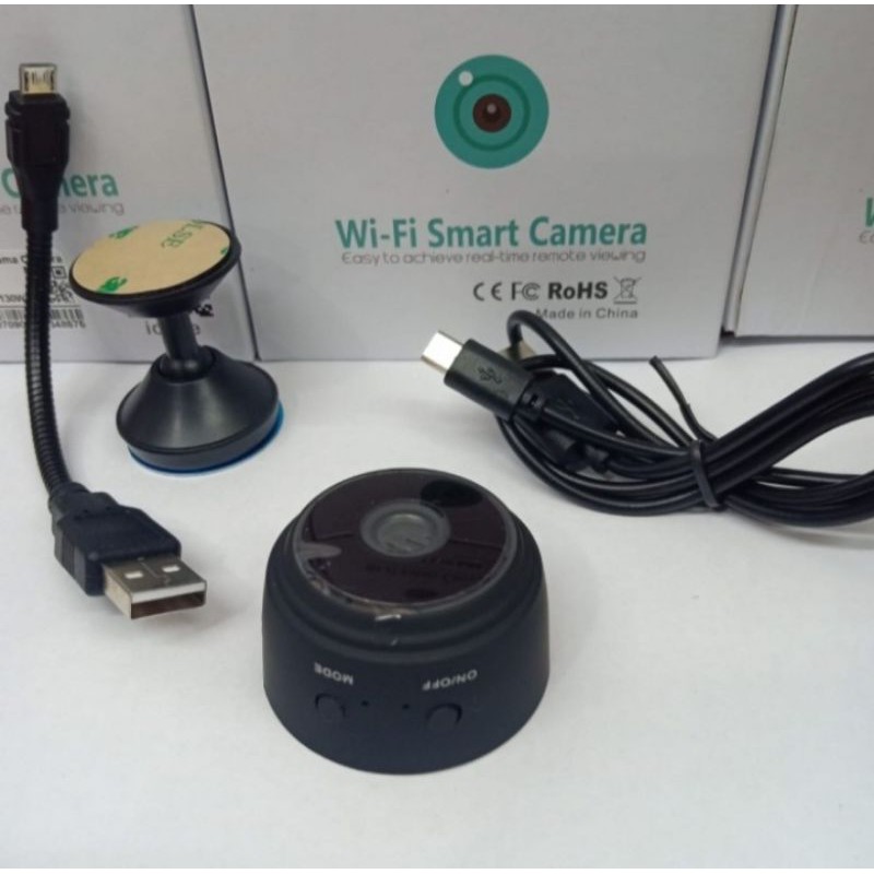 A9 Spy Camera V380 WiFi HD 5MP 1080P P2p Kamera CCTV Mini IP Cam Wireless Night V380PRO