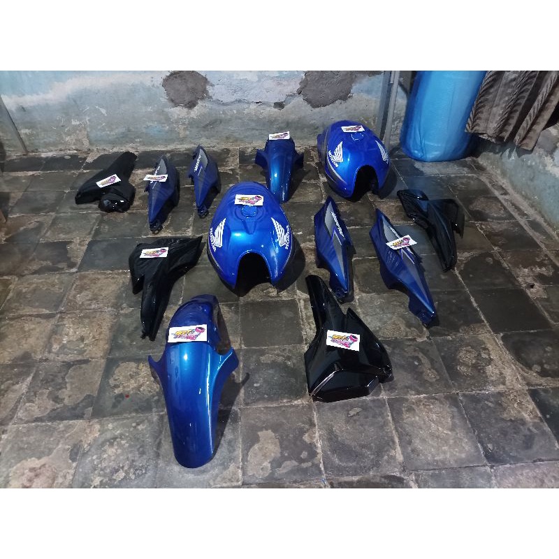 paket murah cover body mp primus bodi megapro primus set striping