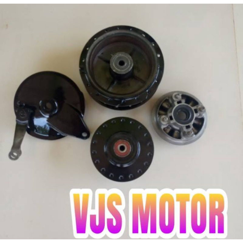 Tromol Teromol Depan Belakang Set Panel Gir / Nap Rem Jupiter Z  Burhan /Jupiter Z1 Original