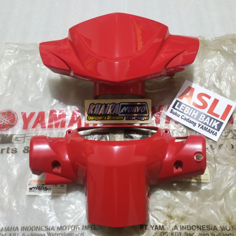 Batok depan belakang nouvo z merah cabe original batok nouvo z merah cabe ori batok nouvo z original