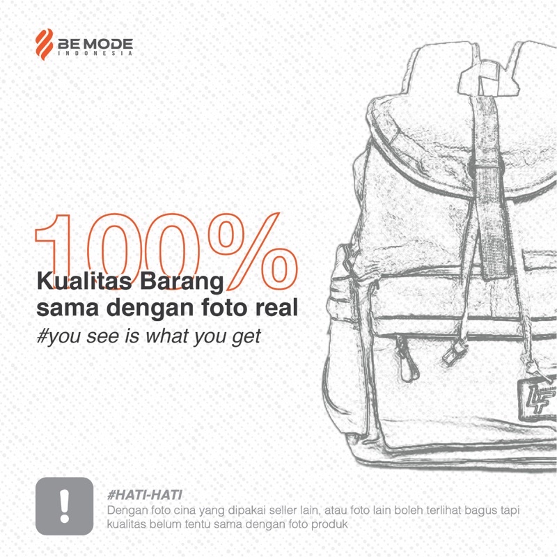 Tas Ransel Sekolah Laptop Anti Air Ukuran Besar - Ichiko Bag - Polo felix