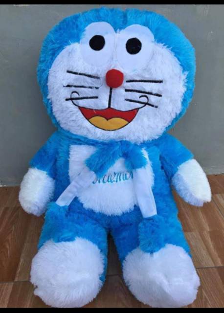 Boneka doraemon  jumbo syal 90cm